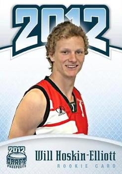 2012 Footy AFL Draft Prospects #36 Will Hoskin-Elliott Front